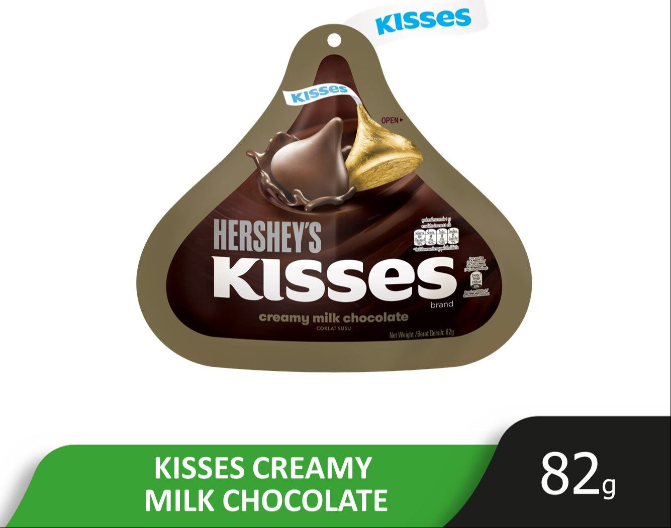 Hershey’s Kisses – Creamy Milk Chocolate (82g)
