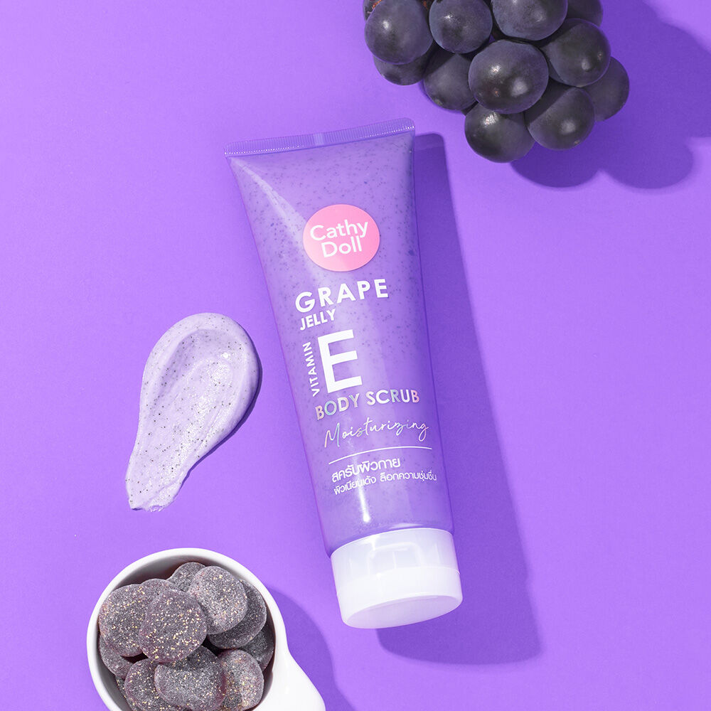 Cathy Doll Grape Jelly Vitamin E Body Scrub – 320g