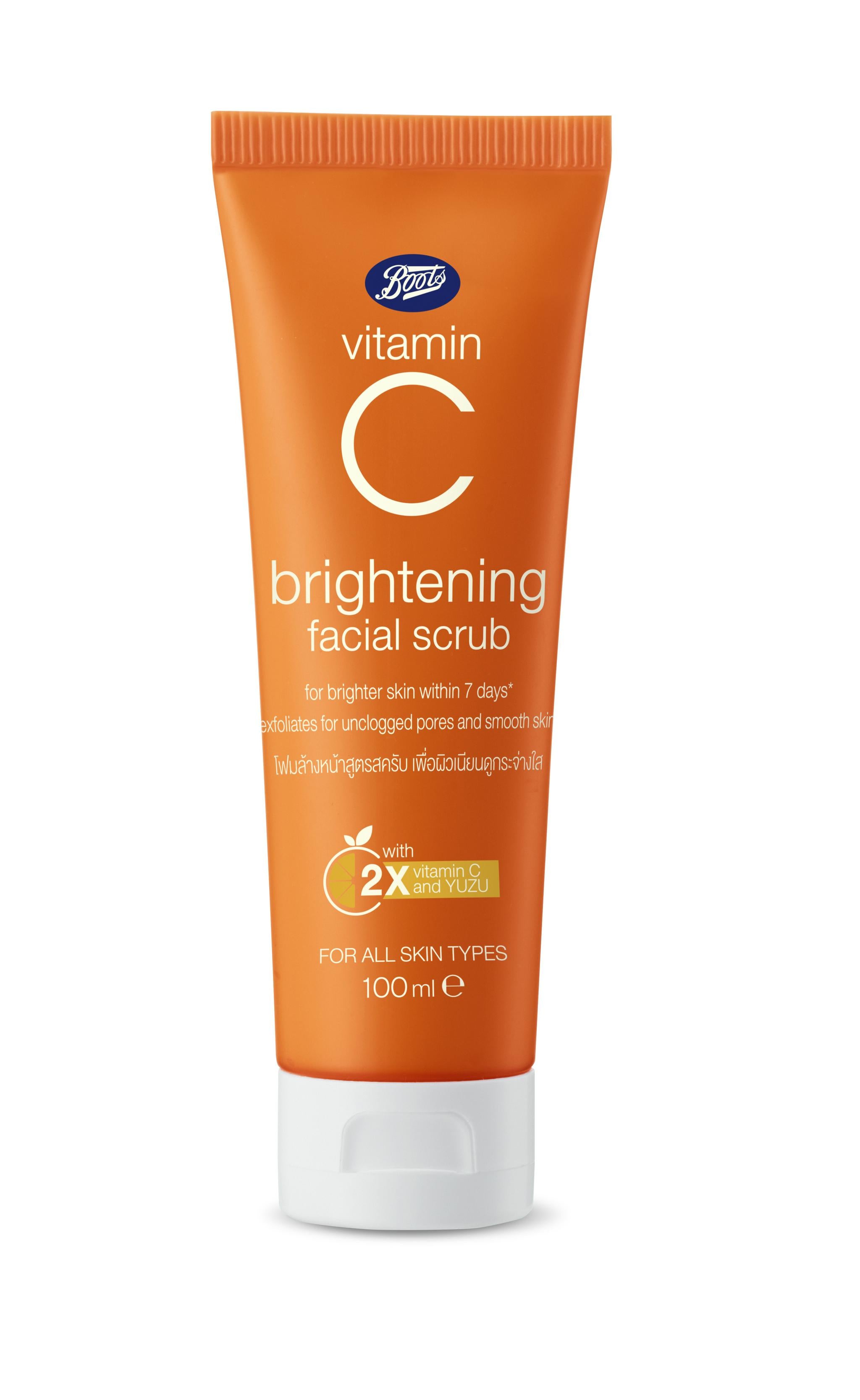 Boots Vitamin C Facial Scrub 100ml
