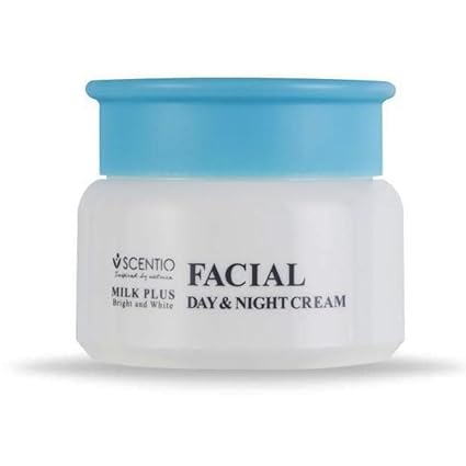 SCENTIO MILK PLUS FACIAL DAY & NIGHT CREAM (50 ML)