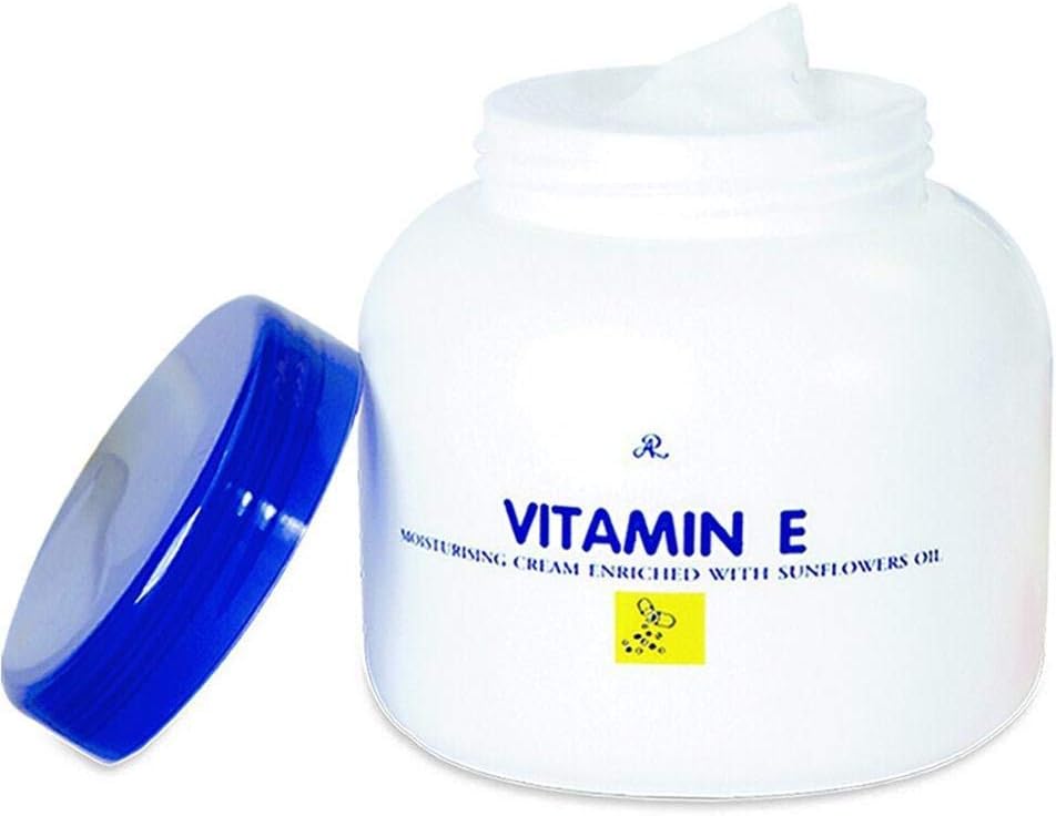 VITMAMIN E MOISTURISING CREAM ENRICHED WITH SUNFLOWERS OIL 200G