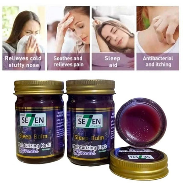 Seven Lavender Sleep Balm Moisturizing Herb Massage – MARCAS