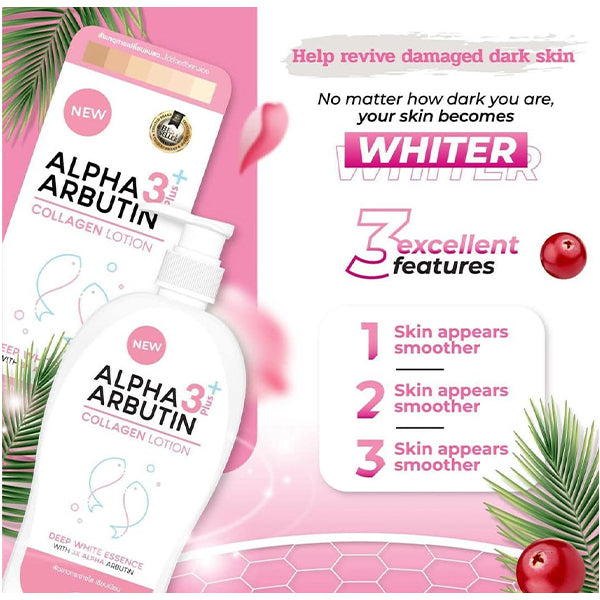 Alpha Arbutin 3 Plus Collagen Lotion -500ml