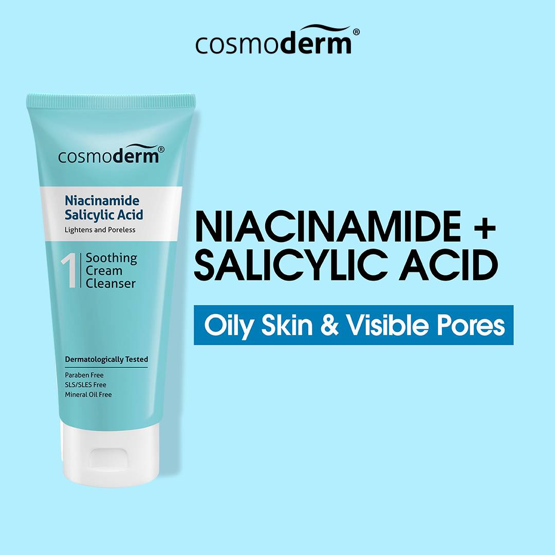 COSMODERM NIACINAMIDE SALICYLIC ACID 125 ML