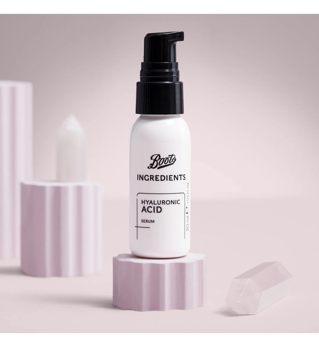 Boots Ingredients Hyaluronic Acid Serum -30ml