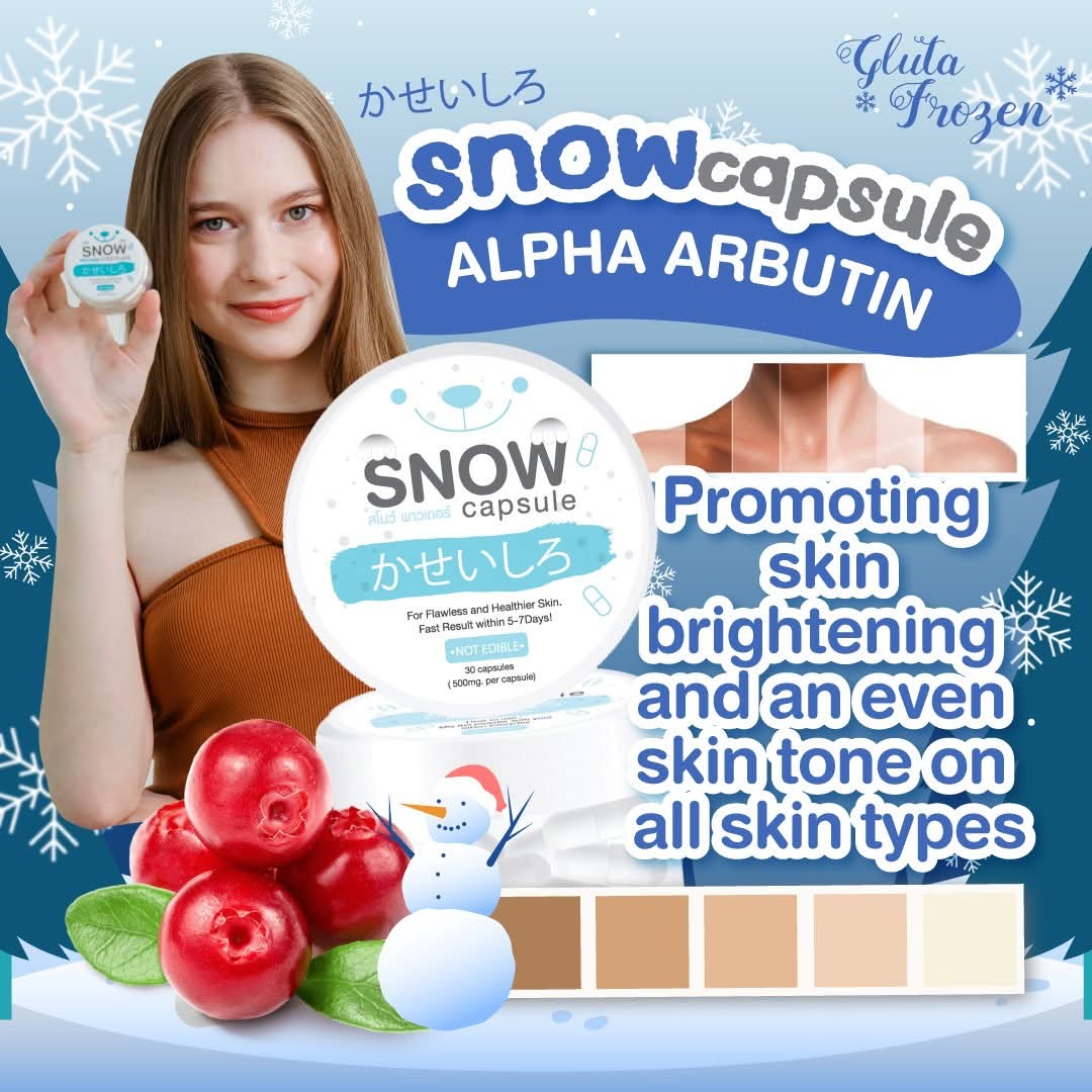 Gluta snow capsules- Whitening Capsules- 30