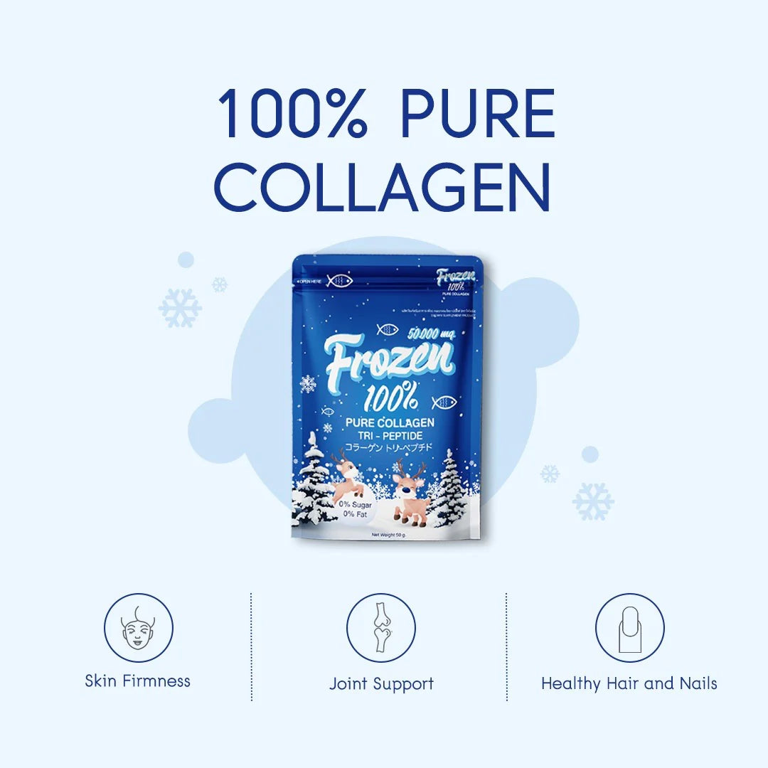 Frozen Pure Collagen Tri Peptide – 50g