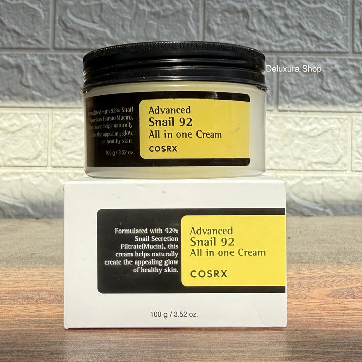 CosRx, Advanced Snail 92, All in One Cream, 3.52 oz (100 g) – MARCAS
