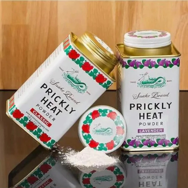Snake brand prickly heat powder
