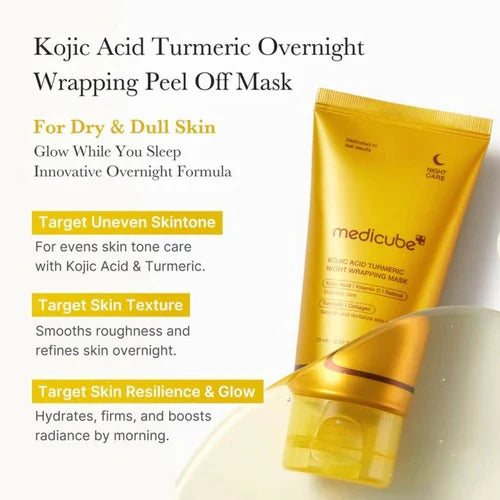 Medicube Kojic Acid Night Wrapping Mask – 75ml