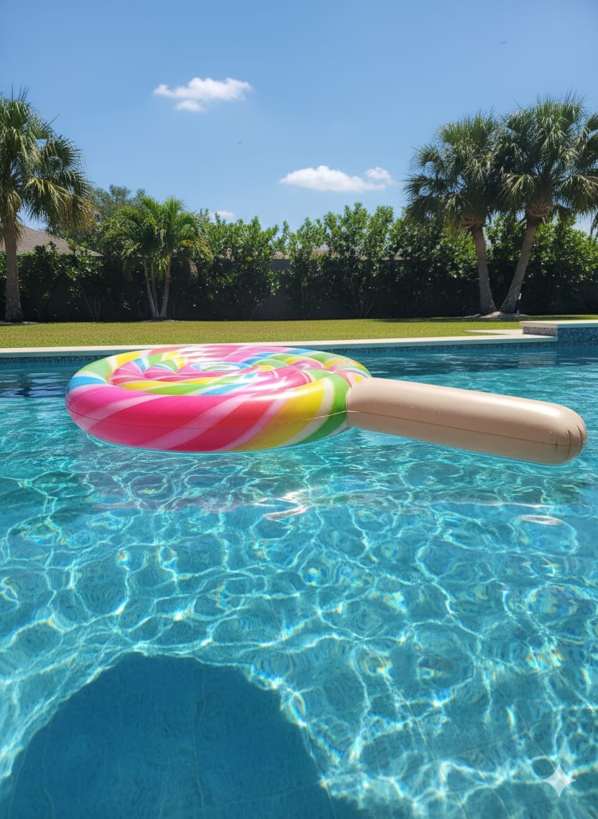 Rainbow Sand & Summer Lollipop Tube