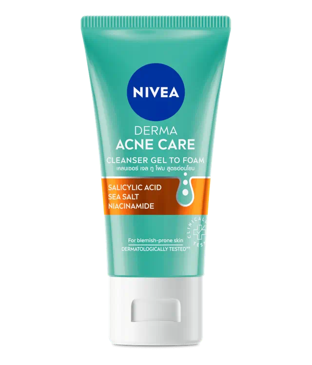 Nivea Derma Acne Care Cleanser Gel To Foam 50g