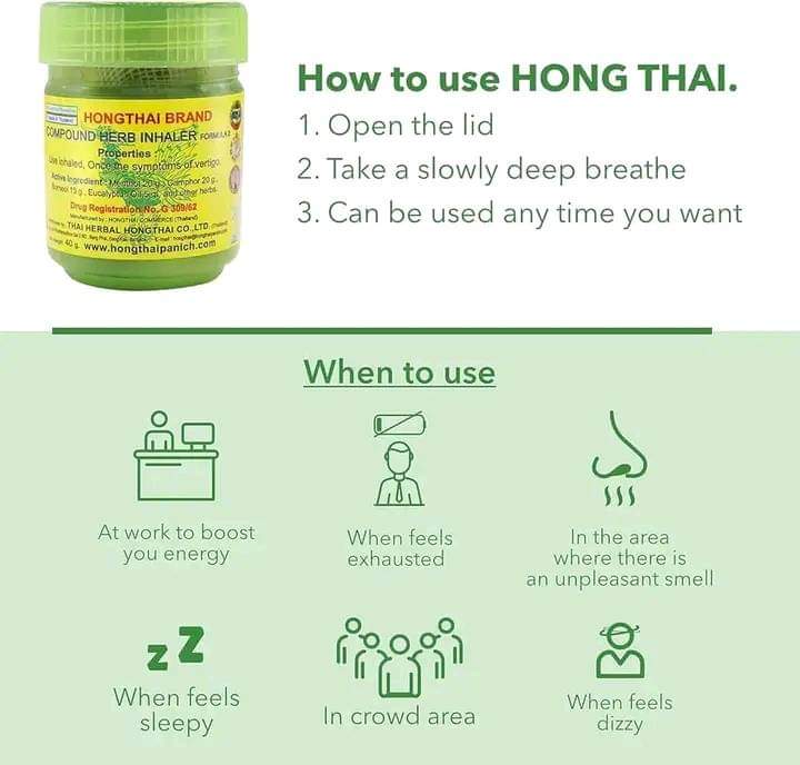 HONG THAI HERBAL INHALER