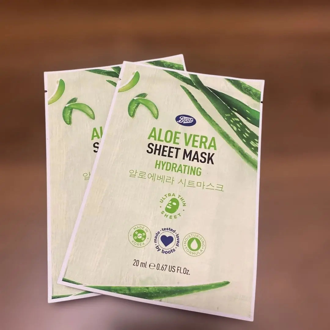 Boots Aloe Vera Sheet Mask – Hydrating