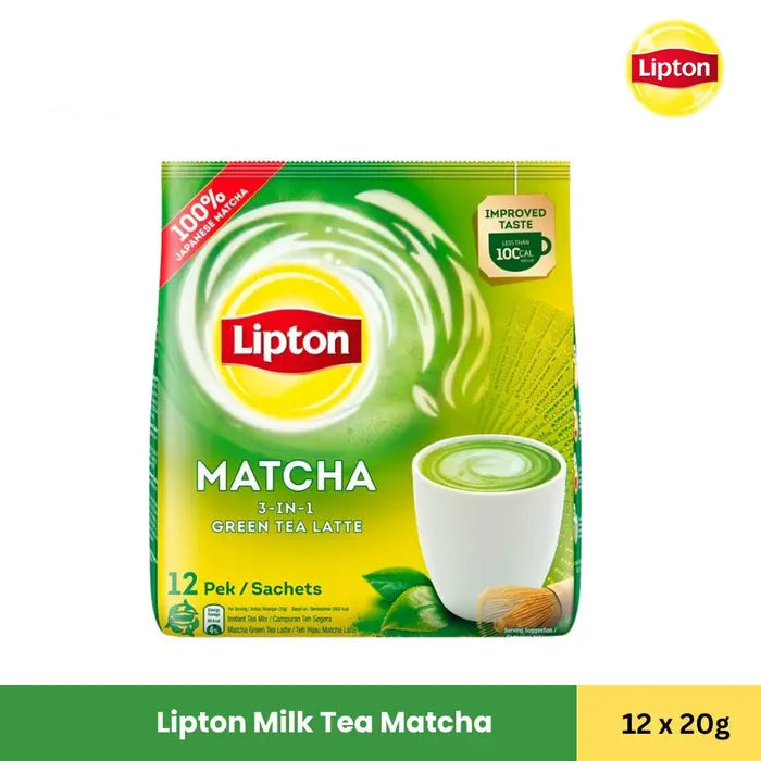 Lipton Matcha Green Tea Latte - 12 Servings