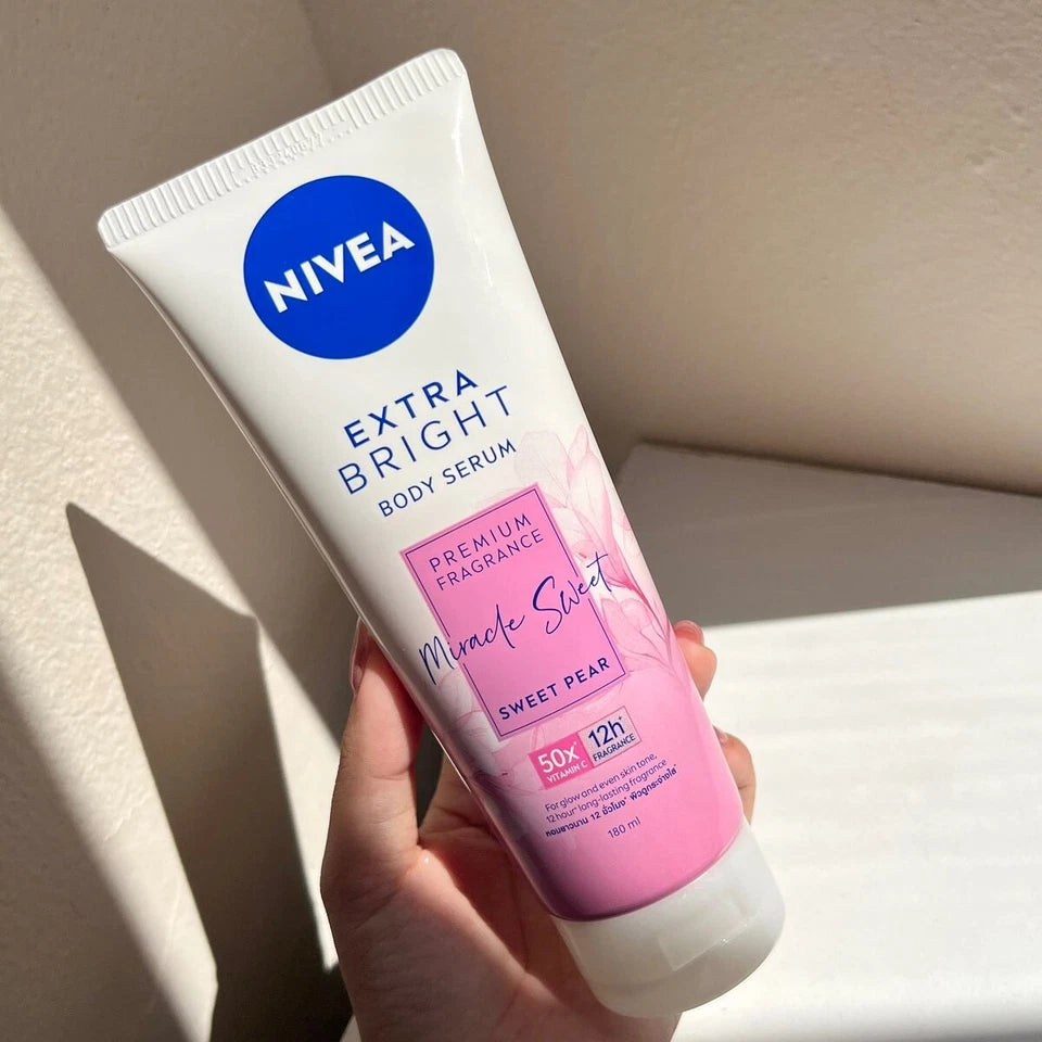 Nivea Extra Bright Premium Fragrance Miracle Sweet Serum -180ml