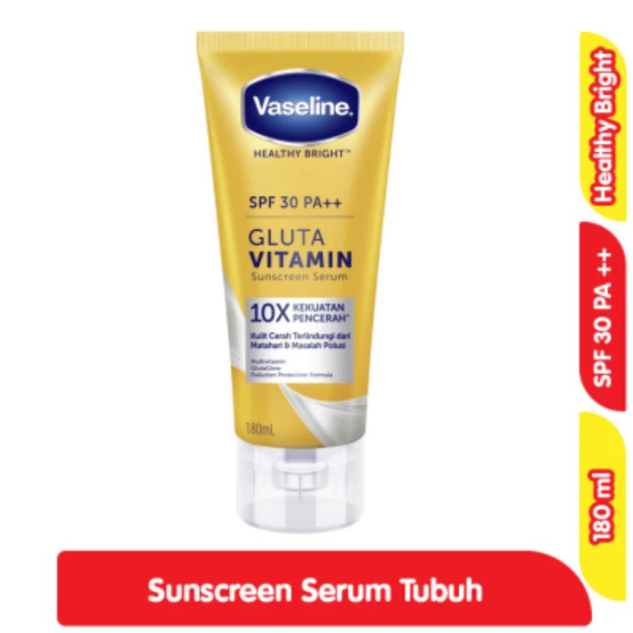 Vaseline Gluta Vitamin Yellow SPF 30++++ – 180ml