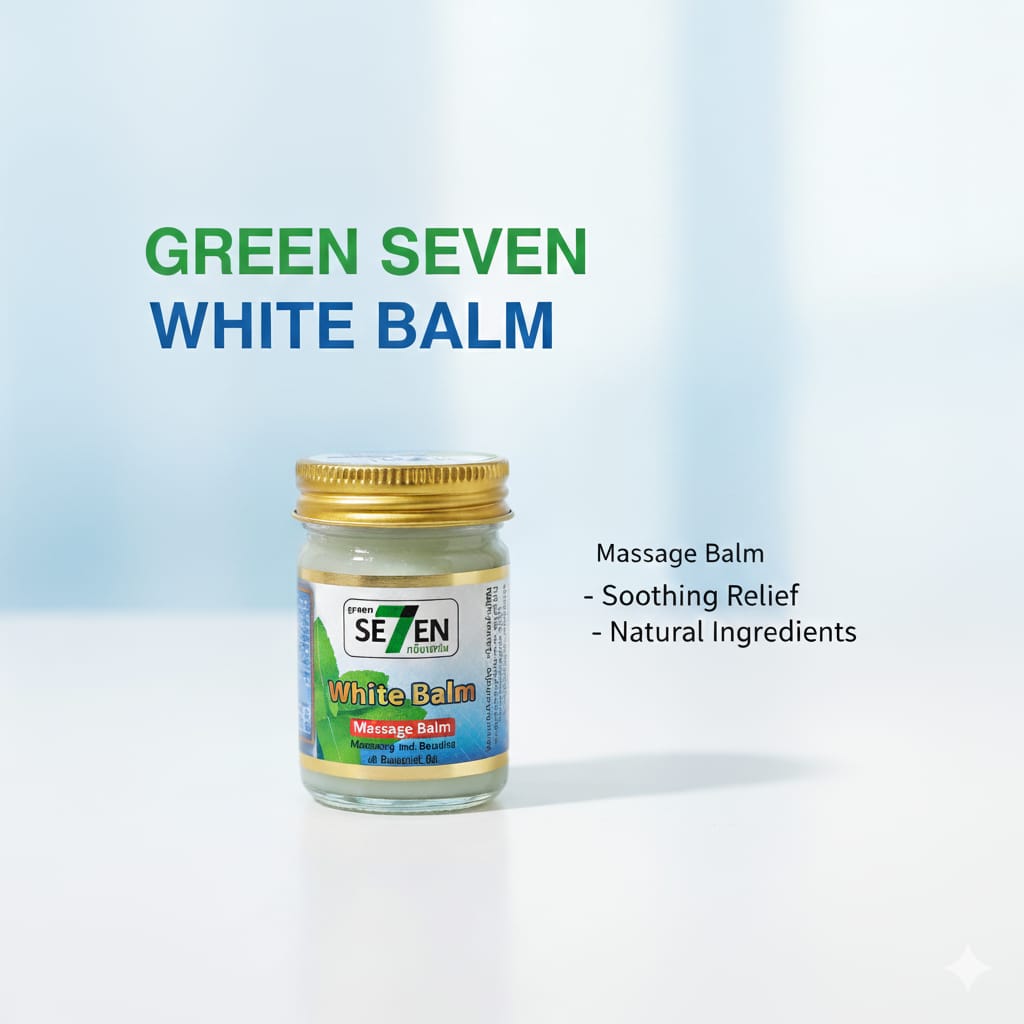 Green Seven White Balm, a massage balm from Thailand – MARCAS