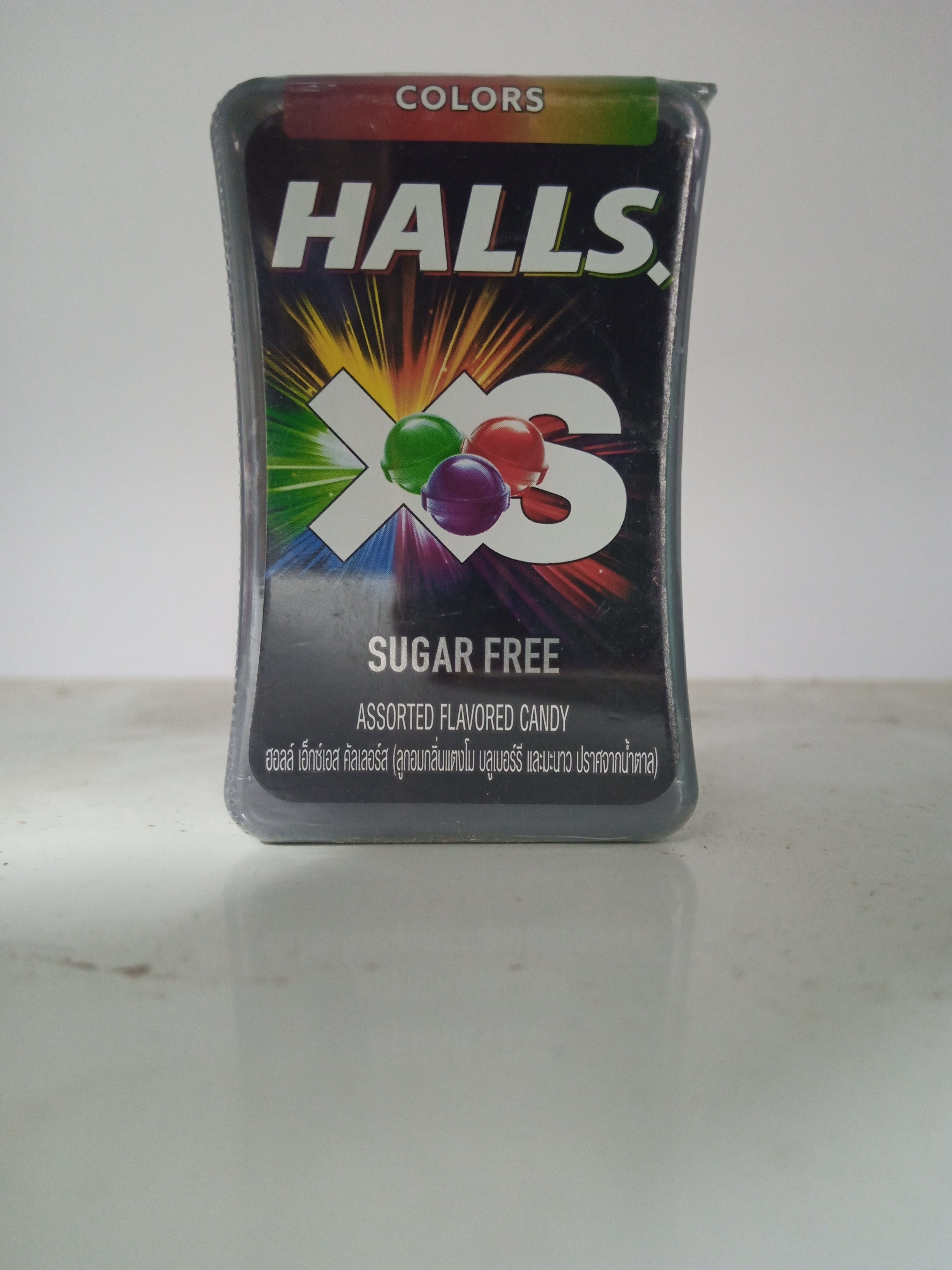 Halls XS Flavored Sugar Free Candy
